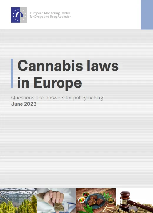 Cover of the publication Cannabis laws in Europe